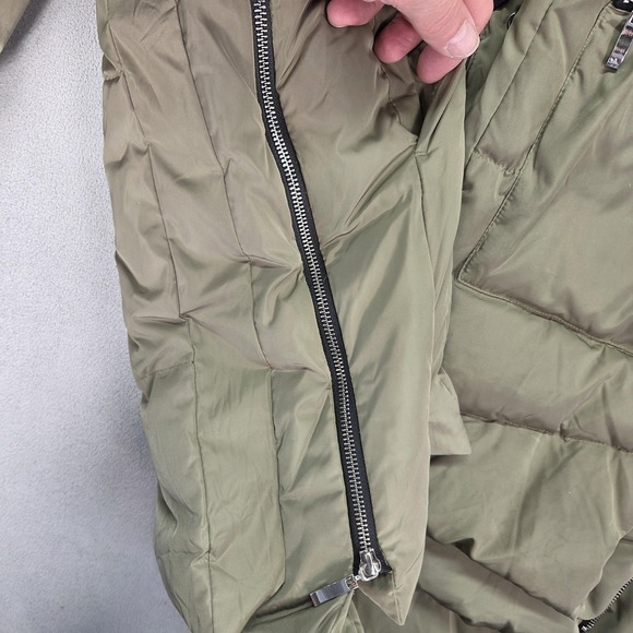 Adidas Women's Olive Puffer Jacket - Picture 7 of 16